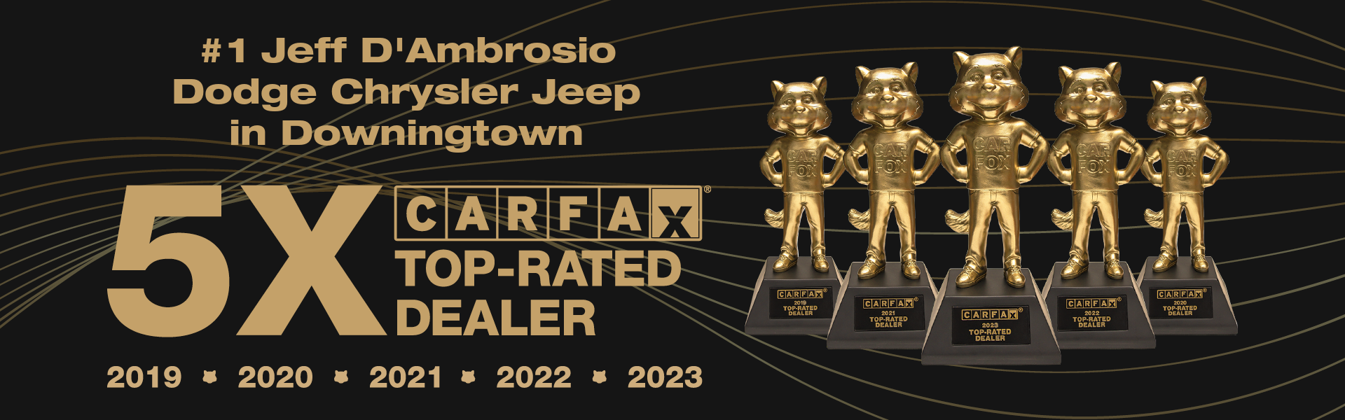 We Are a 5x CarFax Top-Rated Dealer!